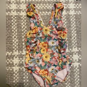 Floral one piece (18M)